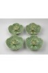 Home Tableware & Barware | Bordallo Pinheiro C. Rainha Portuguese Majolica Green Cabbage Bowls & Salt and Pepper Shakers- 8 Pieces - NV64091