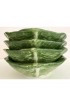 Home Tableware & Barware | Ceramic Green Lettuce Leaf Shape Dish - Set of 4 - HN67349