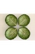 Home Tableware & Barware | Ceramic Green Lettuce Leaf Shape Dish - Set of 4 - HN67349