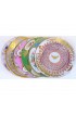 Home Tableware & Barware | Enamaled Tin English Plates - Set of 6 - LU76809