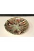Home Tableware & Barware | German Leaf Swirl Glaze Accent Plate - AF97217