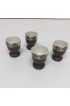 Home Tableware & Barware | Japanese Porcelain Lined Wood Egg Cups - Set of 4 - MU49360