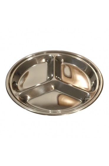 Home Tableware & Barware | Mid-Century Modern Stainless Steel Divided Serving Dish - DZ82818