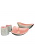 Home Tableware & Barware | Mid-Century Pink & Gray Hostess Set- 4 Pieces - QF18449