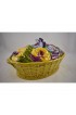 Home Tableware & Barware | Sarreguemines French Faïence Basket of Pansies Lidded Baking Dish - OM26134
