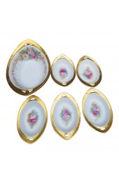 Home Tableware & Barware | Victorian Rs China Nut Bowl With Five Little Serving Dishes - 6 Pieces - BZ82403