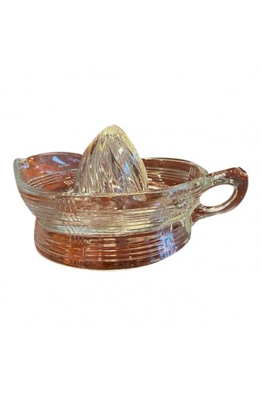 Home Tableware & Barware | Vintage 1930's Basket Weave Depression Glass Juicer - WL13299