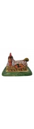 Home Tableware & Barware | Vintage Archer Anita Mary Rooster Butter Dish Cheese Made in Italy - EJ53334