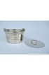 Home Tableware & Barware | Vintage C1970's Gorham Silver Plate Bushell-Shaped Lidded Tea Caddy Container - YH67149