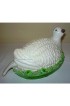 Home Tableware & Barware | Vintage Italian Majolica-Style Ceramic Figural White Partridge Tureen With Cover - KT94387