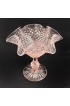 Home Tableware & Barware | Vintage Ivima Pink Diamond Point Glass Candy Dish - ID58244