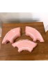 Home Tableware & Barware | Vintage Pink USA Pottery Serving Dishes/Lazy Suzan Inserts - Set of 3 - GG68128