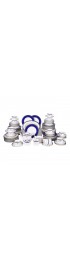Home Tableware & Barware | Wedgwood English Porcelain Dinnerware Service for Ten People - 83 Piece Set - LU28242