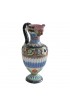 Home Tableware & Barware | 1870s English Majolica Figural Pottery Pitcher - VU43784