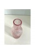 Home Tableware & Barware | 1970s Pink Cut Glass Water Pitcher - KG46742