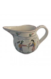 Home Tableware & Barware | 1990s Italian Country Hand Painted Pitcher Made for Williams-Sonoma - PS07244