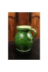 Home Tableware & Barware | 19th Century Rustic French Provincial Pitcher with Green Glazed Body - AI50759