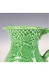 Home Tableware & Barware | 2000s Bordallo Pinheiro Drink Pitcher in Leaf & Check Pattern - HG66770