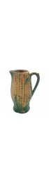Home Tableware & Barware | Antique English Majolica Corn in Husk Pitcher - CV86011