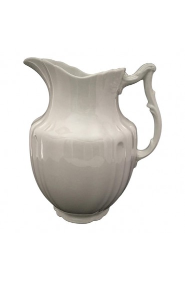 Home Tableware & Barware | Antique Wood & Son England Plain White Ironstone Jug/Water Pitcher - FY62581