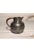 Home Tableware & Barware | Early 20th Century Wilcox Pewter Pitcher With Wicker Rattan Wrapped Handle - DD55239