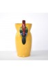 Home Tableware & Barware | Italian Yellow Majolica Pitcher With Parrot Handle - OO65305