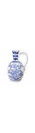 Home Tableware & Barware | Large Antique Dutch Delft Faience Floral Pitcher - WZ72913