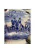 Home Tableware & Barware | Large Antique Early 19th Century Blue and White Staffordshire Transferware Pitcher - WA15672