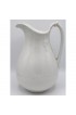 Home Tableware & Barware | Large Antique White Ironstone Pitcher - HM81319