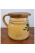 Home Tableware & Barware | Late 19th Century French Provincial Painted Terra Cotta Pitcher or Wine Jug - JQ39839