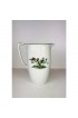 Home Tableware & Barware | Late 20th Century Colorful Floral Birds English Porcelain Large Pitcher - ZW80568