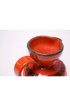 Home Tableware & Barware | Mid Century Italian Modern Incised Orange and Green Pitcher - OO50938