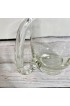 Home Tableware & Barware | Mid-Century Libbey Glass Co. Roll Poly Silver Band Small Bar Pitcher - OV17756