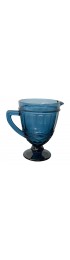 Home Tableware & Barware | Moser Blue “Eye Winker” Pitcher - MH93377