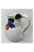 Home Tableware & Barware | Vintage 1990s English Traditional Goebel Pottery Stoneware Strawberry and Grape Cluster Pitcher - VR08199