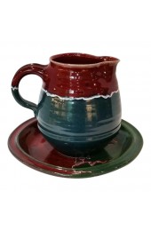 Home Tableware & Barware | Vintage Bill Stewart Studio Signed Art Pottery Pitcher & Bowl Set- 2 Pieces - EC47271