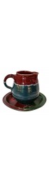 Home Tableware & Barware | Vintage Bill Stewart Studio Signed Art Pottery Pitcher & Bowl Set- 2 Pieces - EC47271