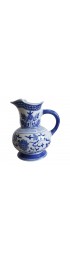 Home Tableware & Barware | Vintage Chinoiserie Chinese Blue Canton-Style Serving Pitcher - RQ42735