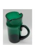 Home Tableware & Barware | Vintage Hand-Blown Emerald Green Two Spout Pitcher - HI52865