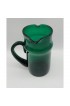 Home Tableware & Barware | Vintage Hand-Blown Emerald Green Two Spout Pitcher - HI52865