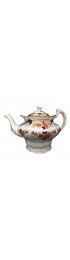 Home Tableware & Barware | 1896 John Maddock Sons Small Bombay Multicolor Tea Pot & Lid with Gold Trim - FV25358