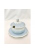 Home Tableware & Barware | 18th Century Pearl Nymphenburg Blue Porcelain Tea Service for 8 - Set of 29 - XB65047