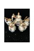 Home Tableware & Barware | 1920s Capodimonte Coffee Pot Creamers and Sugar Bowls Serving Set- 5 Pieces - IF54131