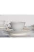 Home Tableware & Barware | 1930s Art Deco Porcelain Set of Six Coffee Cups & Saucers, Vista Alegre, Portugal - GX51883