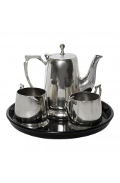 Home Tableware & Barware | 1930s Art Deco Silverplated Tea & Coffee Service- 4 Pieces - NY12265