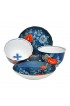 Home Tableware & Barware | 1940s Floral Japanese Imaemon Imari Chawan Porcelain Tea Cups Tea Bowls Set- 4 Pieces - LI45094