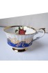 Home Tableware & Barware | 1950s Porcelain Paragon Tea Cup With Gold and Blue and Hidden Rose for Her Majesty - YZ53933