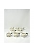 Home Tableware & Barware | 1970s Mid-Century White Tea Cups - Set of 8 - HO07376