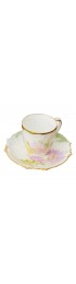 Home Tableware & Barware | Antique R C Claire Rosenthal Bavarian Hand-Painted Tea Cup & Saucer Set- 2 Pieces - RI70983