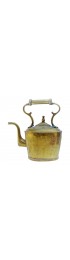 Home Tableware & Barware | Antique Solid Brass Tea Kettle - QA75074